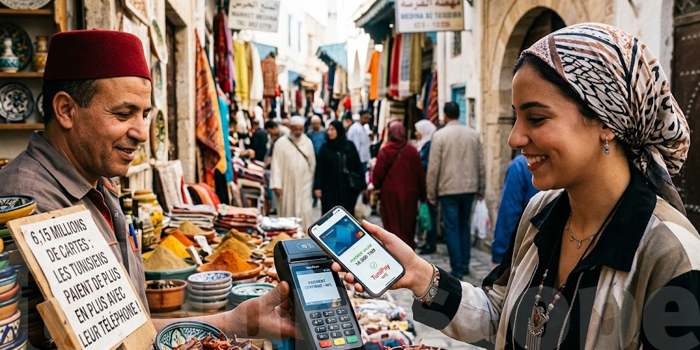 6,15 millions de cartes bancaires : les Tunisiens paient de plus en plus avec leur téléphone !